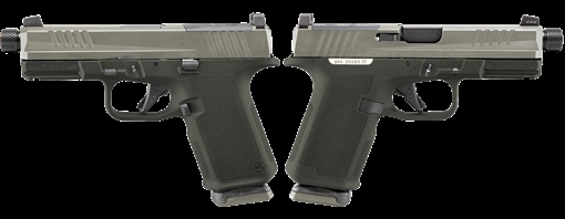 Picture of RUGER RXM TACTICAL BUNDLE 9MM PISTOL 4" THREADED, 2 TONE ODG O.R. RANGE BAG, 3-15RD MAGS 19400-TACODG 756542286098