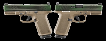Picture of RUGER RXM TROPIC 9MM PISTOL 4" BBL OD GREEN/COYOTE TAN O.R. 2-15RD MAGS    19400-TROPIC