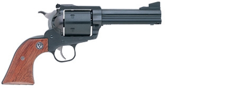 Picture of Ruger Super Blackhawk Standard, Single Action Only, Revolver, 44 Magnum, 4.6" Barrel, Alloy Steel, Blued Finish, Hardwood Grips, Adjustable Rear & Ramp Front Sight, 6 Rounds 0 73667601 0813