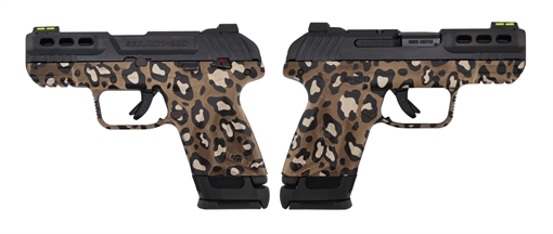 Picture of RUGER SECURITY 380ACP LEOPARD PRINT PSTL 3.42" BBL 15+1RD BLK F.O. FRONT SIGHT 03839-LEOPARD