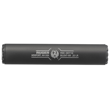 Picture of Ruger Silent-SR-22 Suppressor .22 LR/.22 WMR/.17 HMR Titanium/Aluminum Black 19000