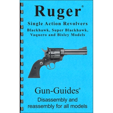 Picture of Gun-Guides ASSEMBLY & DISASSEMBLY GUIDE FOR THE RUGER SA REVOLVER 20-RGRREV RUGER SA GUIDE