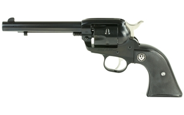 Picture of Ruger Single-Six Convertible, Single Action Only, Revolver, 22LR/22 WMR, 5.5" Barrel, Alloy Steel, Blued Finish, Black Checkered Hard Rubber Grips, Blade Front and Fixed Rear Sights, 6 Rounds 00629