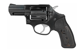 Picture of Ruger SP101, Double/Single Action, Revolver, Small Frame, 357 Magnum, 2.25" Barrel, Alloy Steel, Blued Finish, Rubber Grips with Wood Inlay, Black Ramp Front and Fixed Rear Sights, 5 Rounds 15702