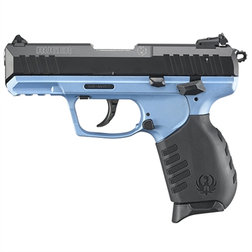 Picture of RUGER SR22 22LR 3.5 POLAR BLUE FRAME BLK 2 10RD 3653