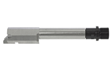 Picture of Ruger SR22 Threaded Barrel Kit, 1/2 x 28 RH Threads. Fits Ruger SR22 pistols with serial numbers 361-7XXXX and higher. This kit contains a factory manufactured stainless steel barrel for optimal fit. 90520