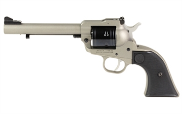 Picture of Ruger Super Wrangler, Revolver, Single Action Only, 22 LR/22 WMR, 5.5" Barrel, Cerakote Finish, Silver, Synthetic Grips, Adjustable Sights, 6 Rounds, 2 Cylinders, (1)-22WMR and (1)-22LR 02033