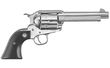 Picture of Ruger Vaquero, TALO Edition, Single Action Only, Revolver, 44 Magnum, 5.5" Barrel, Stainless Steel, High-Gloss Stainless Finish, Wood Grips, Blade Front and Integral Rear Sights, 6 Rounds 10597