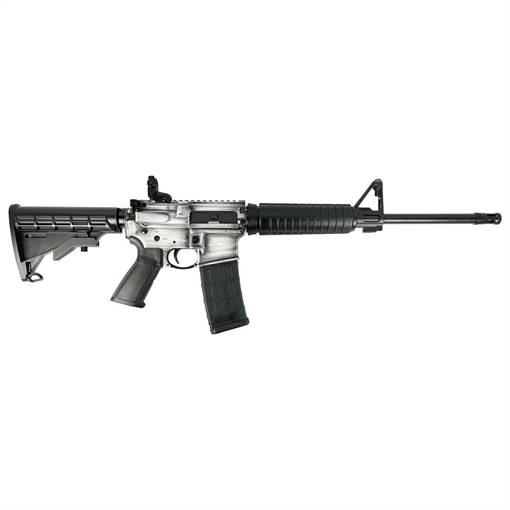 Picture of Ruger "White Distressed" AR-556 Rifle 5.56mm NATO 30rd Mag 16.10" Barrel Custom Stock Finish 8500 MODWD