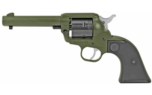 Picture of RUGER WRANGLER 22LR 4.62" 6RD OD/BLK 02008