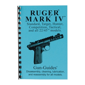 Picture of Gun-Guides ASSEMBLY AND DISASSEMBLY GUIDE FOR THE RUGERMARK IV 19-RGRMK4 MARK IV GUIDE
