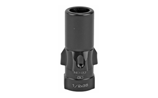 Picture of Rugged Suppressors 3 Lug Adapter 9mm Luger 1/2"-36 tpi Threads, Black OA005
