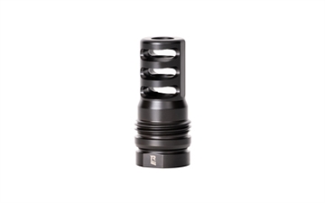 Picture of Rugged Suppressors 3 Port Brake 338 Cal (8.6mm), 3/4"-24 tpi, Dual Taper Locking System, Fits R.U.M. Mount MB025