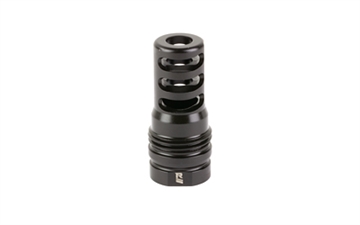 Picture of Rugged Suppressors 3 Port Brake 338 Cal (8.6mm), 5/8"-24 tpi, Dual Taper Locking System, Fits R.U.M. Mount MB024