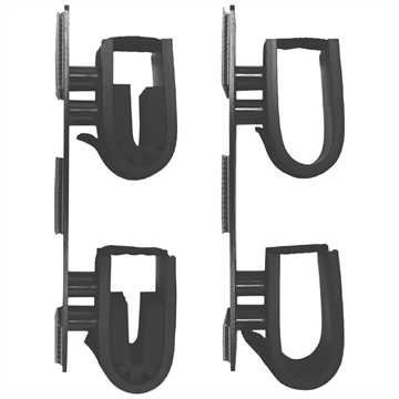 Picture of Rugged Gear Dual Lock Gun Holder Black Metal 2 Pack 10040