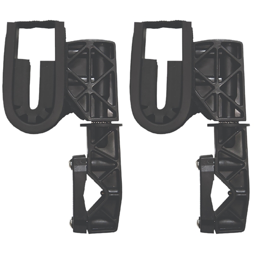 Picture of Rugged Gear Single Hook Gun Mount Rifle/Shotgun Black Nylon 2 Pack 10100