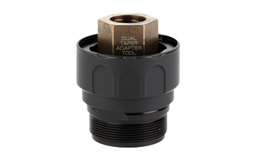 Picture of Rugged Suppressors Obsidian Dual Taper Mount Black, Fits Obsidian 9 & 45 Suppressors ODTM001