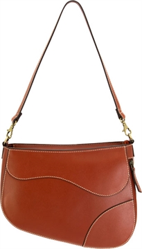 Picture of CAMELEON SADDLE PURSE CONCEALED CARRY BAG BROWN! 49642