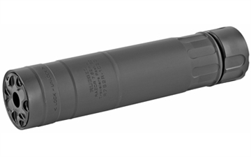 Picture of Rugged Suppressors Razor 762 Rifle Suppressor, 7.62mm Rated Up to 300 Rem Ultra Magnum, Diameter 1.5", Length 6.4", Weight 15.3 oz, Black Cerakote Finish, Stellite Core Baffles, Made of 17-4 PH Stainless, Includes 5/8x24 Flash Hider RZR01762