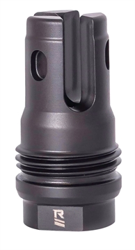 Picture of Rugged Suppressor R3 Flash Mitigation System Black with 9/16"-24 tpi Threads & 2.13" OAL for 7.62mm Radiant762, Surge762, Razor762 & Micro30 Suppressors FH007