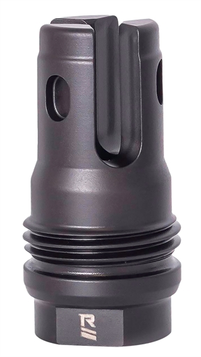 Picture of Rugged Suppressor R3 Flash Mitigation Black with M15x1 Threads & 2.13" OAL for 7.62mm Radiant762, Surge762, Razor762 & Micro30 Suppressors FH008