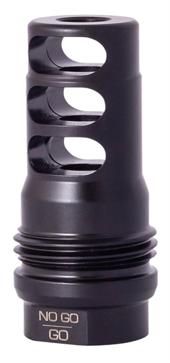 Picture of Rugged Suppressor 3 Port Brake Black with 5/8"-24 tpi Threads & 2.16" OAL for Radiant762, Surge762, Razor762 & Micro30 Suppressors MB001