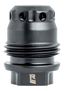 Picture of Rugged Suppressor M2 Brake Black with 5/8"-24 tpi Threads & 1.30" OAL for Radiant762, Surge762, Razor762 & Micro30 Suppressors MB012