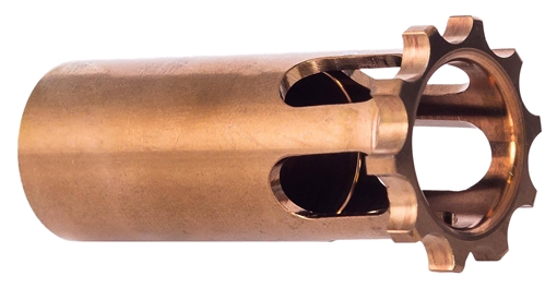 Picture of RUGGED SUPPRESSOR Suppressor Piston 9/16"-24 tpi Copper 17-4 Stainless Steel OP007