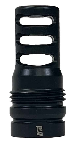 Picture of Rugged Suppressors 3 Port Brake 338 Cal (8.6mm), M18x1 tpi, Dual Taper Locking System, Fits R.U.M. Mount MB026