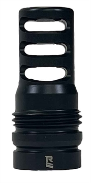 Picture of Rugged Suppressors 3 Port Brake 338 Cal (8.6mm), M18x1 tpi, Dual Taper Locking System, Fits R.U.M. Mount MB026