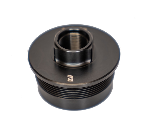 Picture of Rugged Suppressors Universal Direct Thread Mount 1/2"-28 tpi, Black, Fits 1.375"-24 tpi Tube Threads DTM002