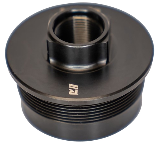 Picture of Rugged Suppressors Universal Direct Thread Mount 3/4"-24 tpi, Black, Fits 1.375"-24 tpi Tube Threads DTM003