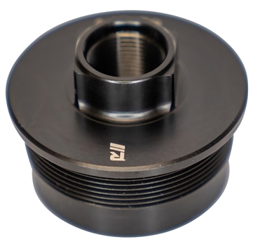 Picture of Rugged Suppressors Universal Direct Thread Mount M18x1.5 tpi, Black, Fits 1.375"-24 tpi Tube Threads DTM005