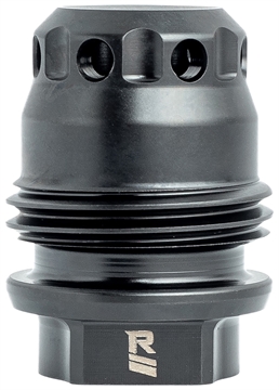 Picture of Rugged Suppressors M2 Brake 338 Cal (8.6mm), 3/4"-24 tpi, Dual Taper Locking System, Fits R.U.M. Mount MB021
