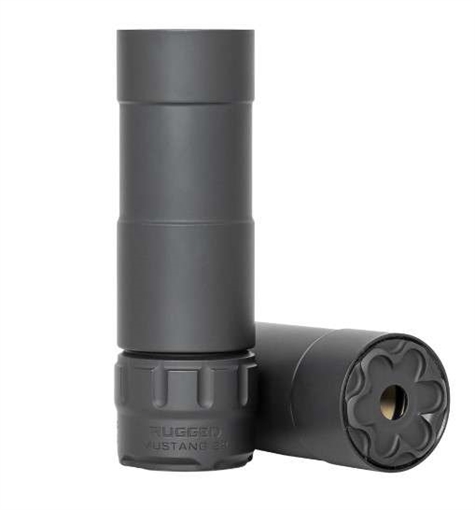 Picture of RUGGED SUPPRESSORS MUSTANG22 BLACK 22LR FULL AUTO RATED 3.4IN TO 5.3IN LENGTH 859383006839