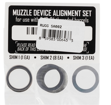Picture of Rugged Suppressors Shim Kit, For Aligning Muzzle Devices, Fits 5/8X24 Muzzle Threading SA002