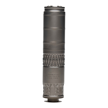 Picture of Rugged Suppressors Alakan360 Ti, Suppressor, 338 Lapua, 9MM, Rifle Suppressor, 5.6oz, Titanium, Bead-Blasted Titanium Finish, Comes with 5/8x24 Direct Thread Titanium Mount, Semi-Auto Rated AK360TI