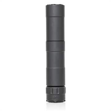 Picture of Rugged Suppressors Mustang 22 Suppressor, 22LR, 1.07" Diameter, 5.3" Long/3.4" Short, 3.3oz Long/2.4oz Short, Black P5122