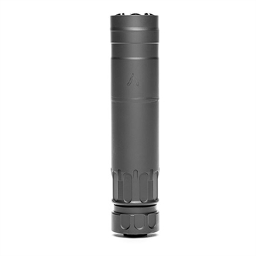 Picture of Rugged Suppressors Razor 556, Rifle Suppressor, 223 Remington/556NATO, Cerakote Finish, Black, Includes M2 Muzzle Brake (1/2x28) RZR556