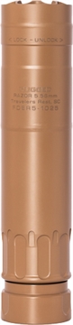Picture of RUGGED SUPPRESSORS SUPPRESSORS RAZOR 556 HI-TEMP CERAKOTE FDE RZRFDE556