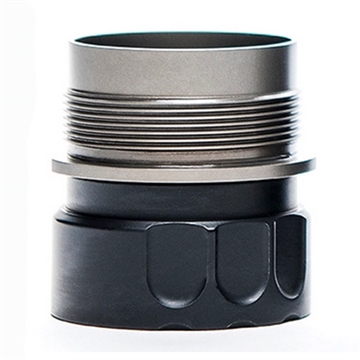 Picture of Rugged Suppressors Rugged Universal Mount, R.U.M., Adaptor, 1.375x24, Titanium Construction, Black RUM002