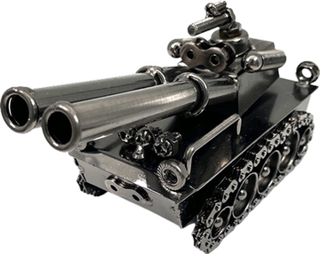 Picture of RW MINIS NON FIRING DOUBLE BARREL TANK 1:5 SCALE REPLICA 01.0015.01