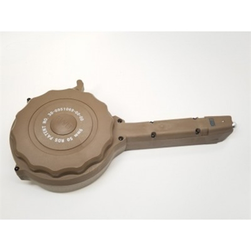Picture of RWB MAGAZINES DRUM MAGAZINE GLOCK 9MM 50RD TAN POLYMER (20) GD950T