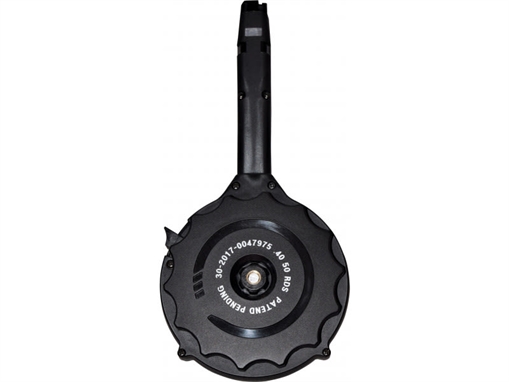 Picture of RWB MAGAZINES DRUM MAGAZINE GLOCK 40SW 50RD BLACK POLYMER (20) GD4050