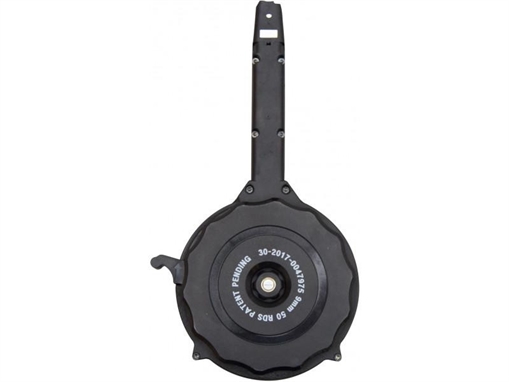 Picture of RWB MAGAZINES DRUM MAGAZINE GLOCK 9MM 50RD BLACK POLYMER (20) GD950