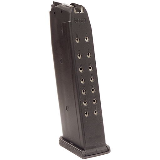 Picture of RWB MAGAZINES MAGAZINE GLOCK 17 9MM 17RD STEEL LINED BLK G17MAG