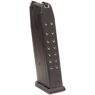 Picture of RWB MAGAZINES MAGAZINE GLOCK 17 9MM 17RD STEEL LINED BLK G17MAG