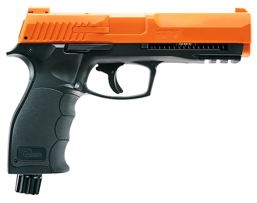 Picture of Umarex Prepared2Protect Pepper Pistol .50 cal Orange and Black with 10 Dummy Rounds and 10 Pepper Rounds 2292131