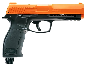 Picture of Umarex Prepared2Protect Pepper Pistol .50 cal Orange and Black with 10 Dummy Rounds and 10 Pepper Rounds 2292131