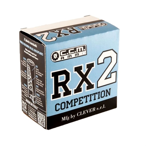 Picture of Clever RX 2 COMPETITION 12GA 2-3/4'' 1OZ #7.5 SHOT 250/CASE CMRX212HD175